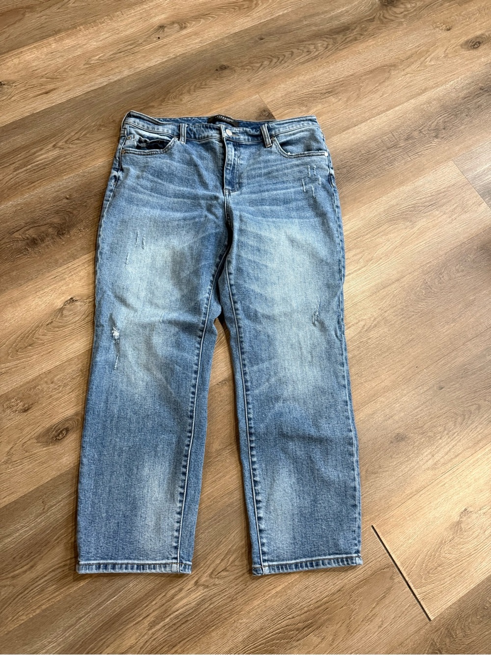 Liverpool Men's Faded Blue Relaxed Jeans